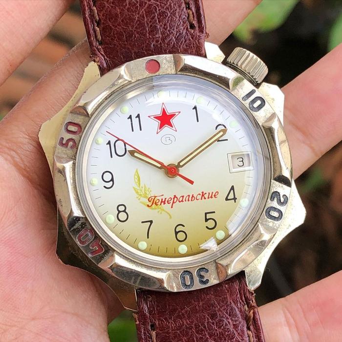 JAM TANGAN VOSTOK GENERALSKIE