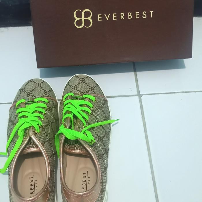 [Preloved] Everbest Ashelia Size 39 - Elegan Kondisi 90% Like New Shoes Wanita Sneakers Cewek Kerja