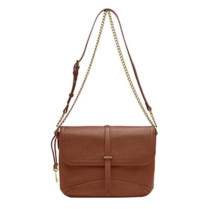 Tas Wanita Branded FSL Edelyn Crossbody Bag - Brown