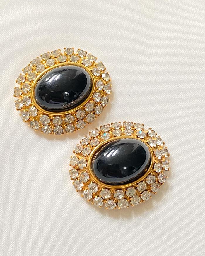 Vintage Shoe Clip Rhinestone
