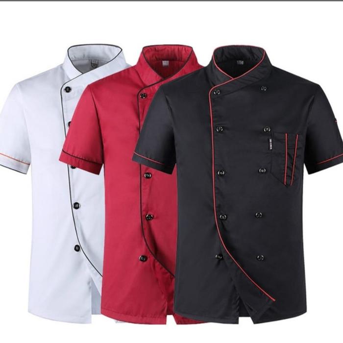 Custom Mise_apron Seragam Chef Baju Koki