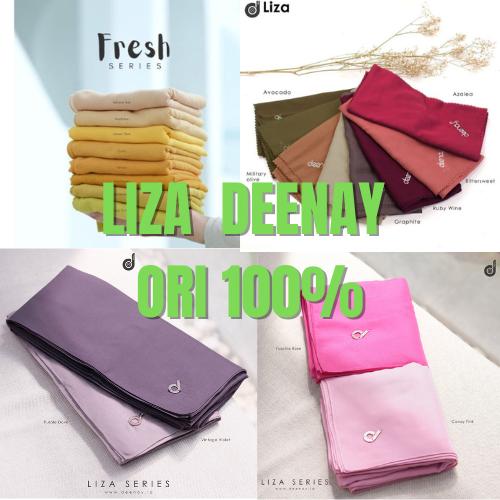 DEENAY LIZA ALL COLOR ORIGINAL JAHIT TEPI LASER CUT SESUAI GAMBAR