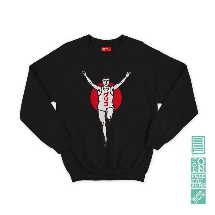 SWEATER GLICO MAN OSAKA CREWNECK ANIME MANGA DJA CLOTH