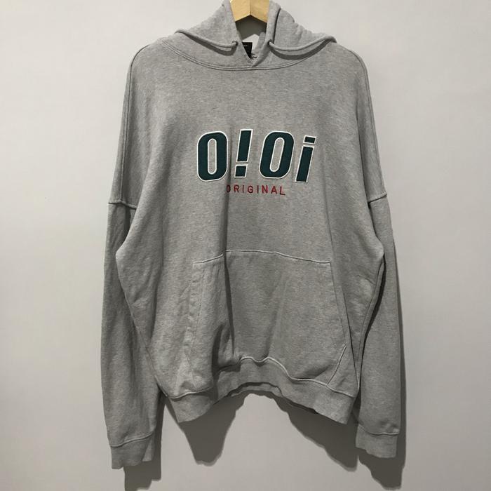 Hoodie 5252 by OIOI grey/abuabu