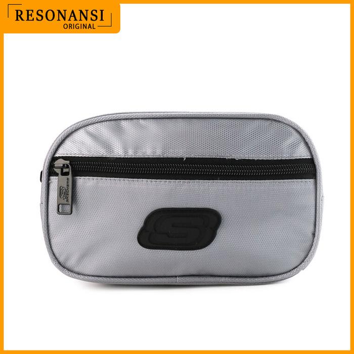TAS PRIA TERBARU SKECHERS ORIGINAL SKE VALLEY WAISTPACK ABU-ABU KEREN