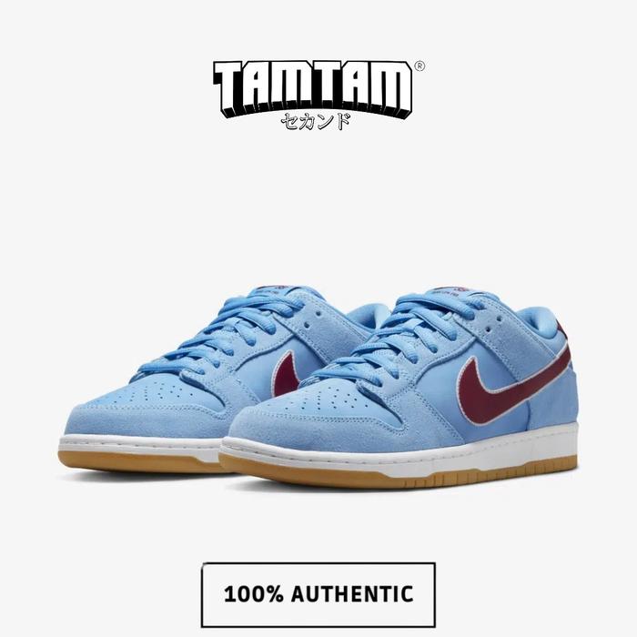 Nike SB Dunk Low Phillies Valour Team Blue 100% Original