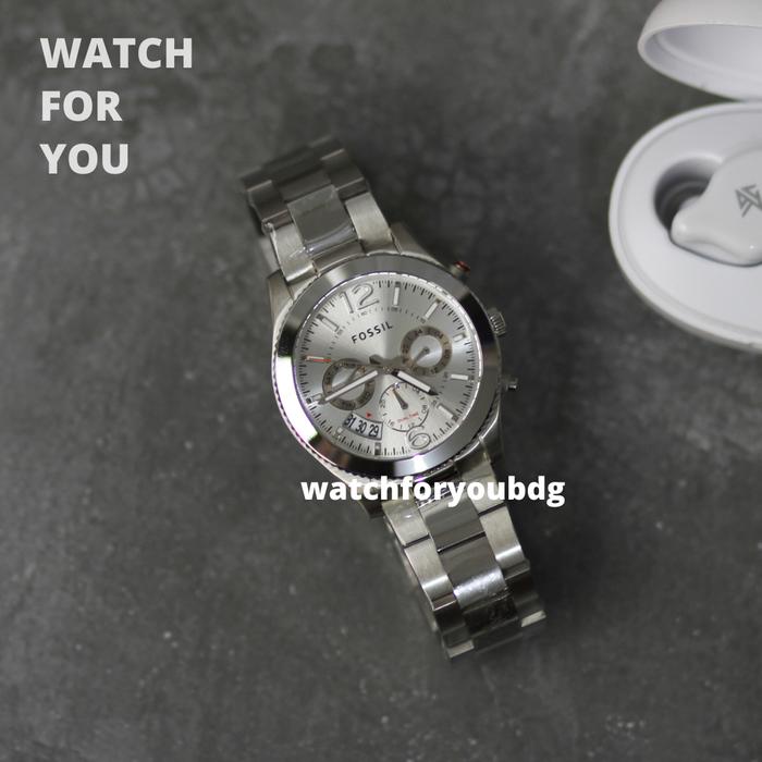 Jam Tangan Wanita Fossil ES 3883 Original Arloji Silver ES3883 WFY