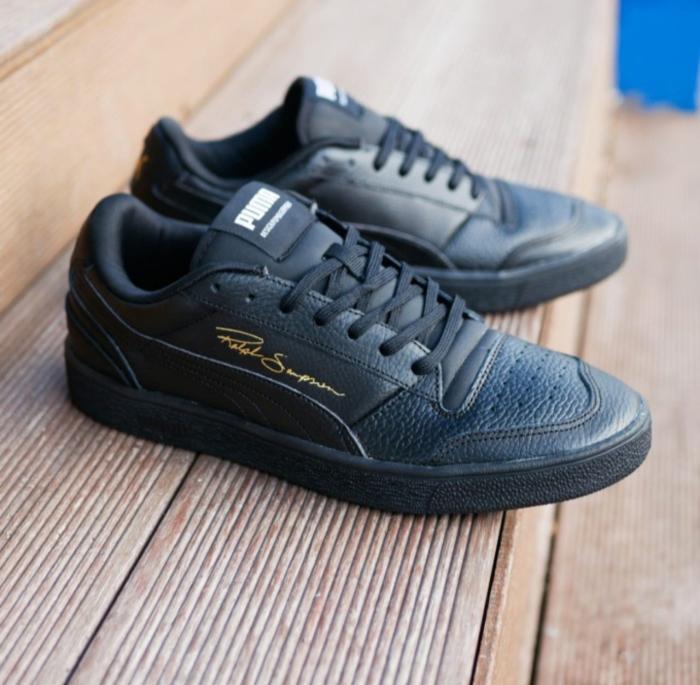 Sepatu Sneaker Pria PUm4 Ralph Sampson Full Black Sepatu Sneaker BNIB