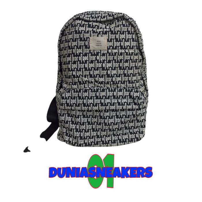 tas backpack fear of god black white