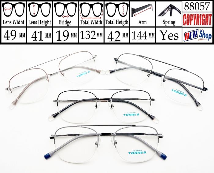 kacamata minus original FERRAN TORRES frame kacamata korea unisex