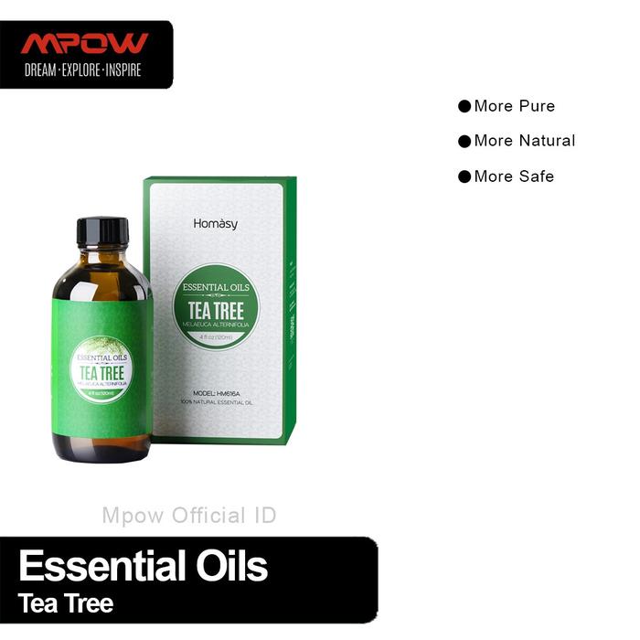 Mpow Essential Oil Homasy 120ml Original Pure Tea Tree