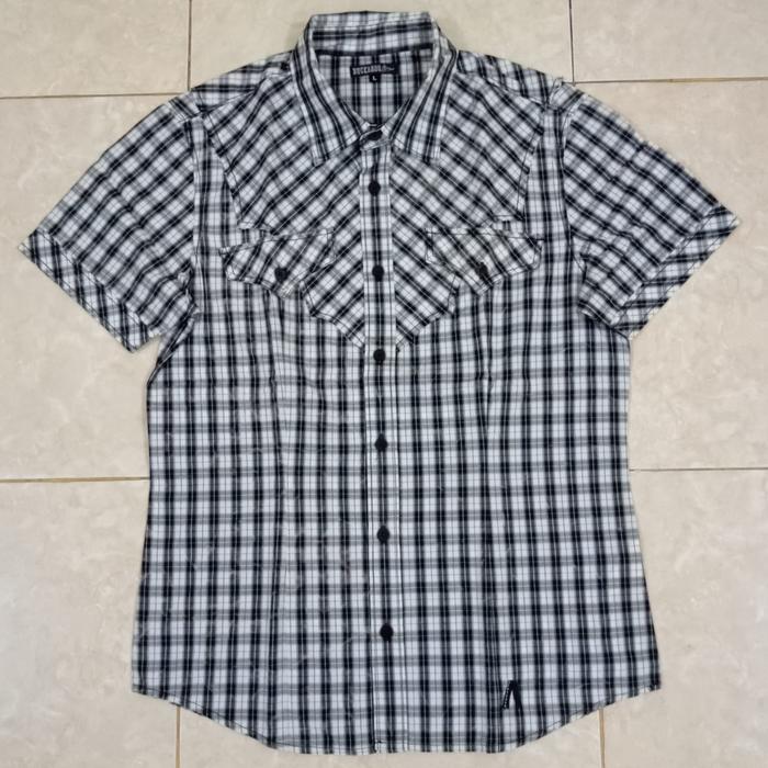 Kemeja Import By BUCKAROO, Size : M, 100% Katun Mantul