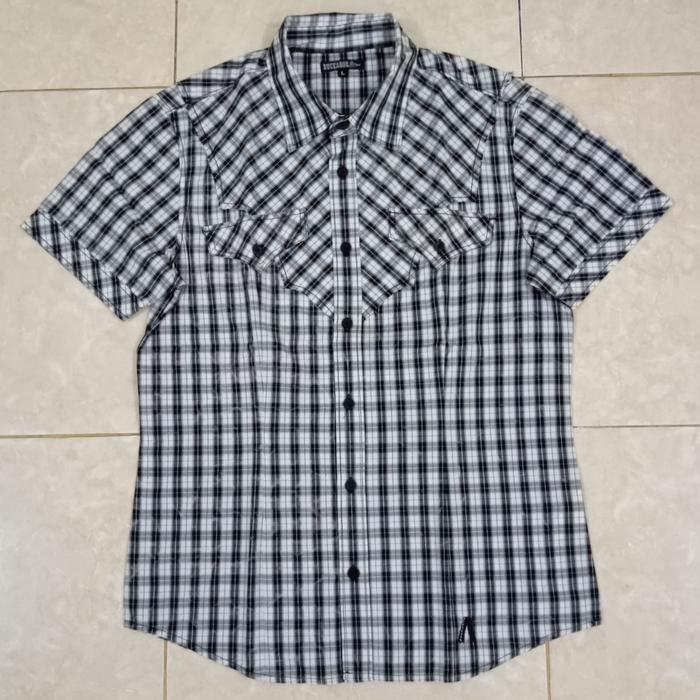 Kemeja Import By BUCKAROO, Size : M, 100% Katun Keren