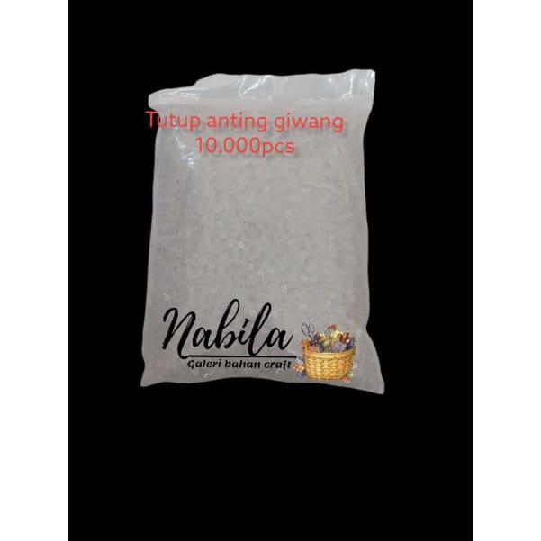 (GROSIR) Tutup anting giwang karet