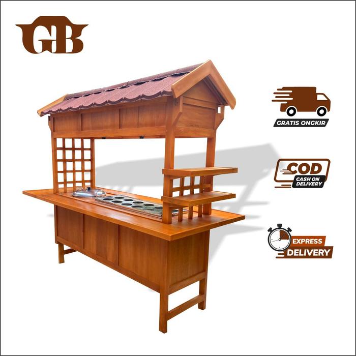 Gerobak Dimsum / Rombong Dimsum Booth Jualan Dimsum