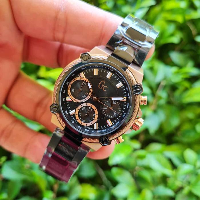 Jam Tangan Wanita Gc Collection Y25003G2 Stainles Black