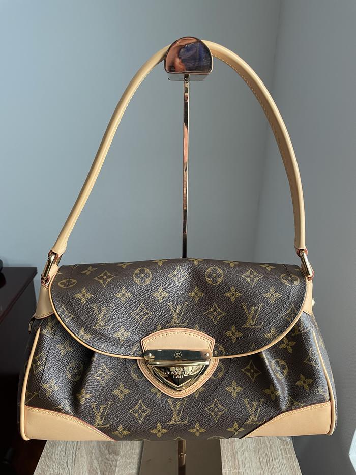 Authentic LV Beverly MM Monogram Shoulder Bag - Second