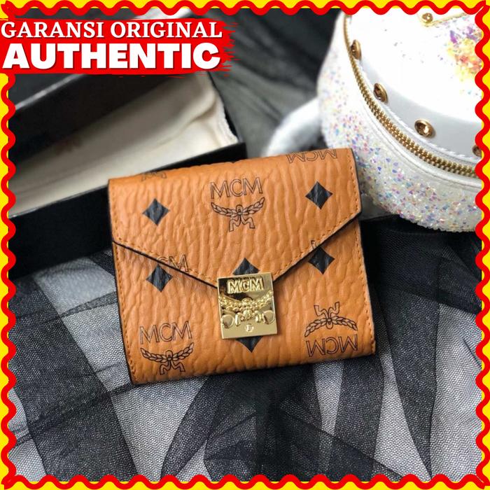 Dompet MCM Patricia Mini Wallet Wanita Original Branded