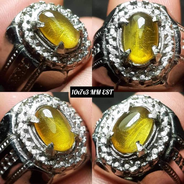cincin yakult yellow sapphire