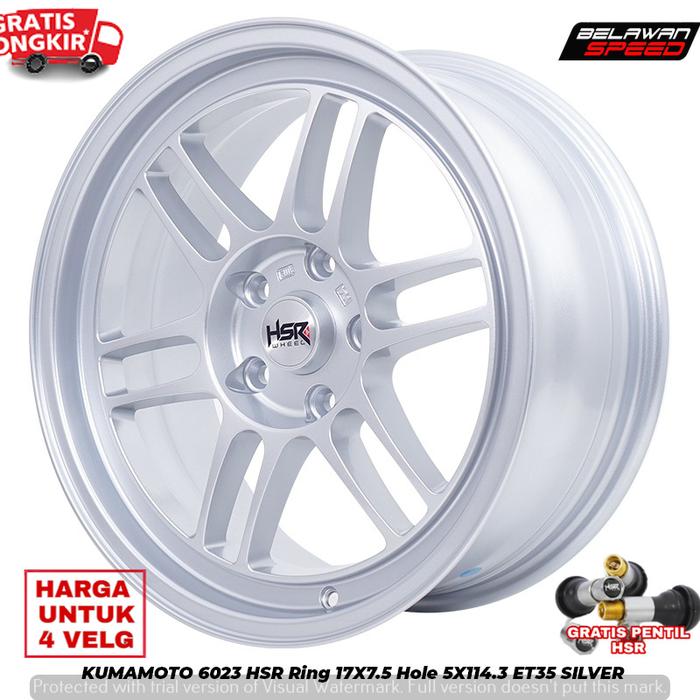 VELG MOBIL MURAH R17 UNTUK LEXUS NX FREELANDER RING 17 HSR KUMAMOTO