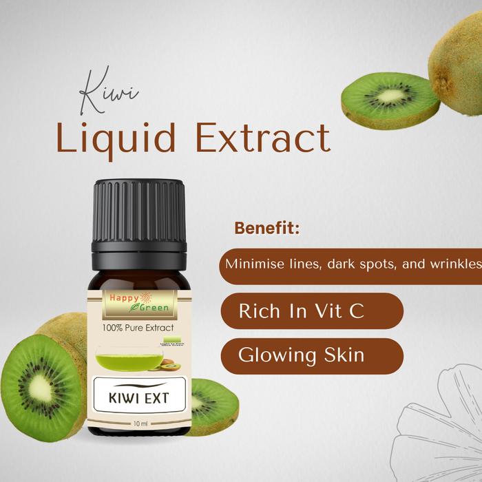 Happy Green Kiwi Fruit Liquid Extract - 100% Natural Ekstrak Buah Kiwi