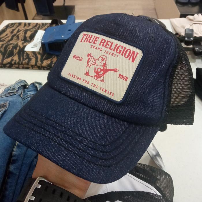 Topi Cap True Religion Jeans Navy Ori