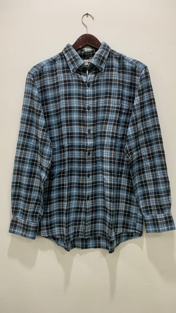 Kemeja Authentic Flannel Second Original UN-037