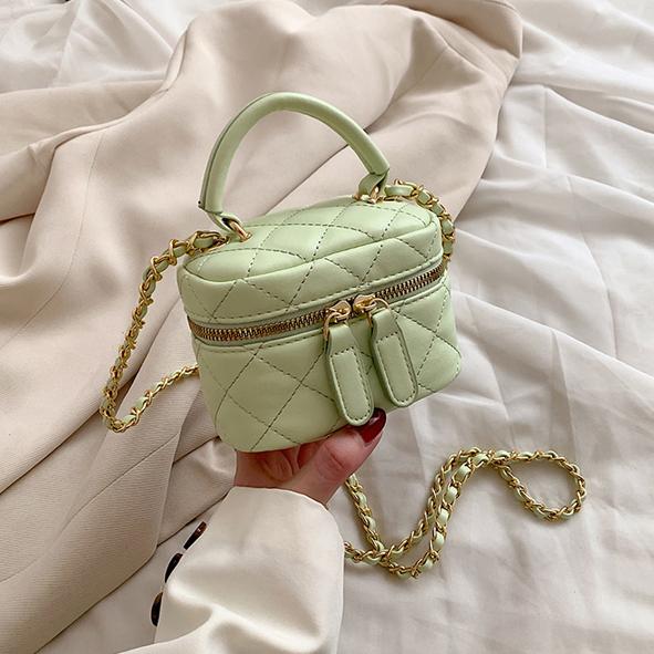 Chain Handbag Import QQ3470 Tas Tabung Wanita Korean Hangout Milenials
