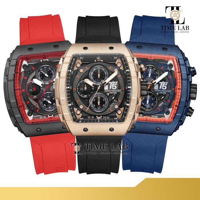 JAM TANGAN T5 ORIGINAL BERGARANSI H3856G / H 3856G / H 3856 G PRIA