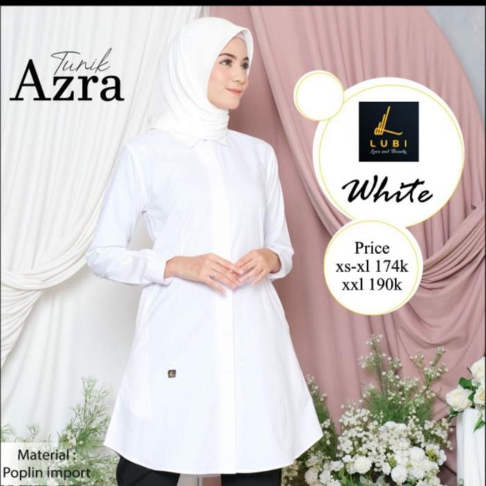 Tunik Putih Azra by Lubi