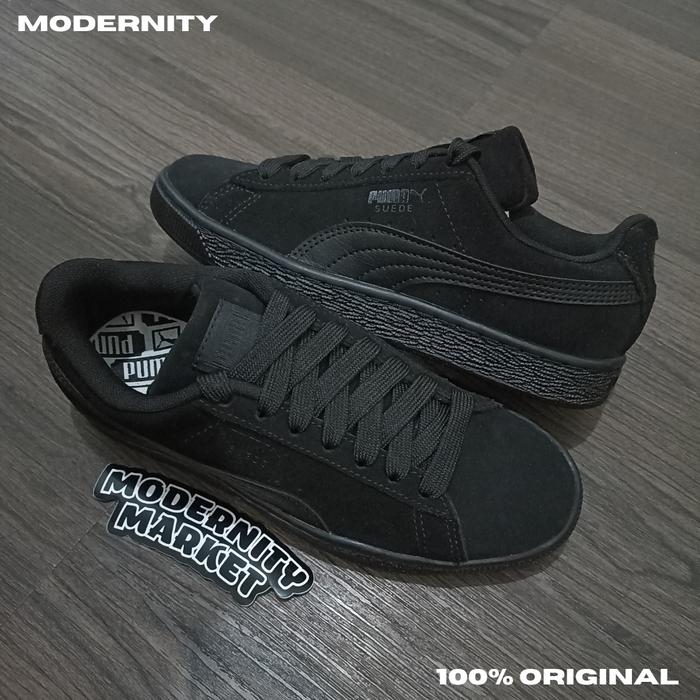 Puma Suede Classic Full Black Original Resmi