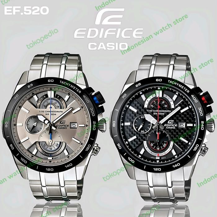 EDIFICE CASIO EDIFICE Jam Tangan Pria EDIFICE EFR 520 / EF520 ORI #3