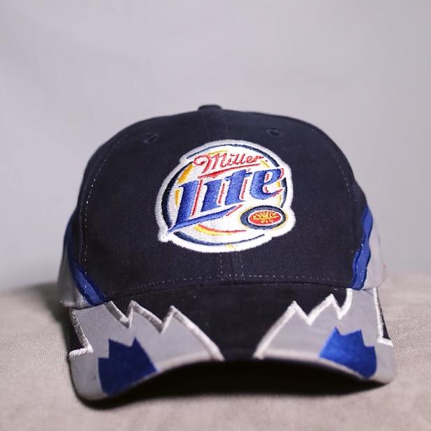 Topi Nascar Rusty Wallace Miller lite