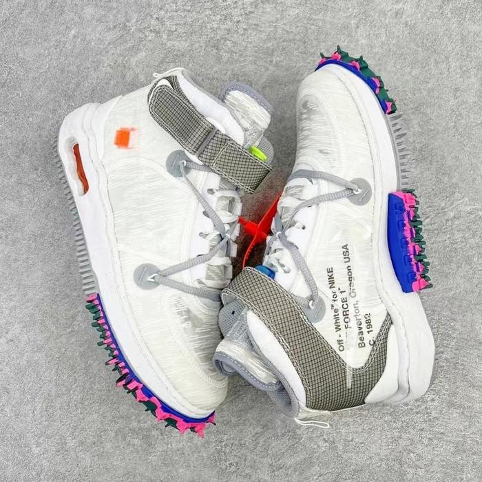 Nike Air Force 1 Mid SP x Off White "White" Original 100%
