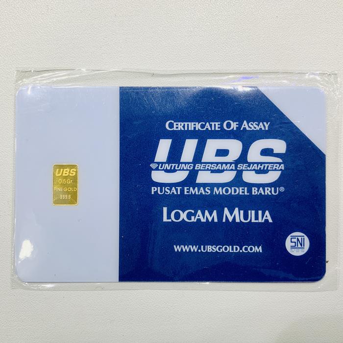 Logam Mulia UBS 0.5 gram