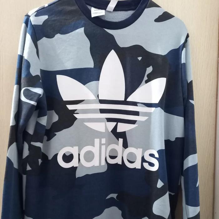 crewneck pria Adidas Camo Original