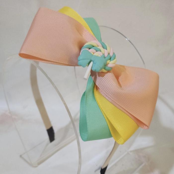 Bando ice cream/ bando lolipop/ bandana bayi/ jepit rambut/ candy