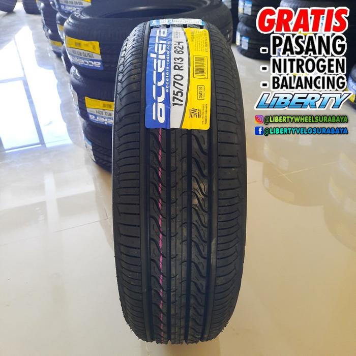 BAN MOBIL RING 13 ACCELERA 175 70 R13 ECO PLUSH, TOKO BAN SURABAYA