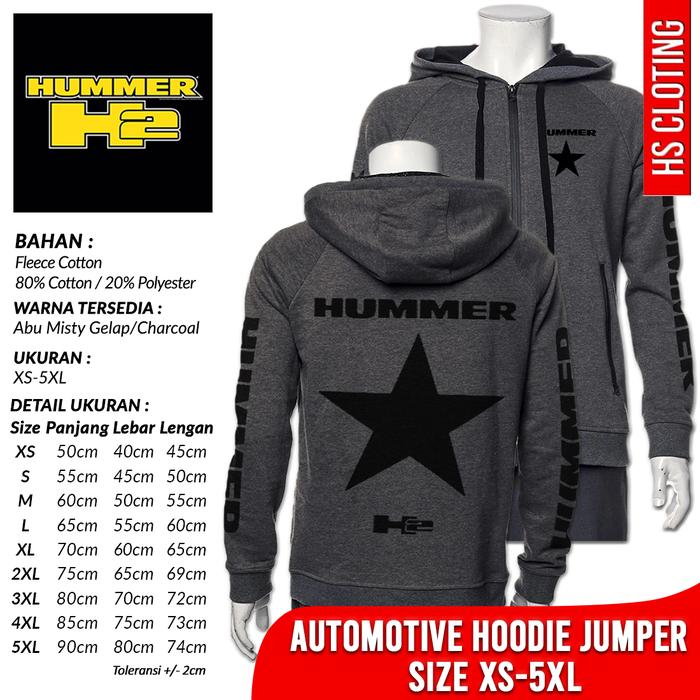 Jaket Mobil XS-5XL HUMMER H2 SUV Military Limousine Adventure Cars