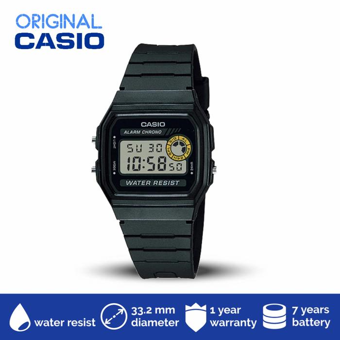 JAM TANGAN CASIO ANAK PEREMPUAN LAKI LAKI ORIGINAL F94WA8 GARANSI 1TH
