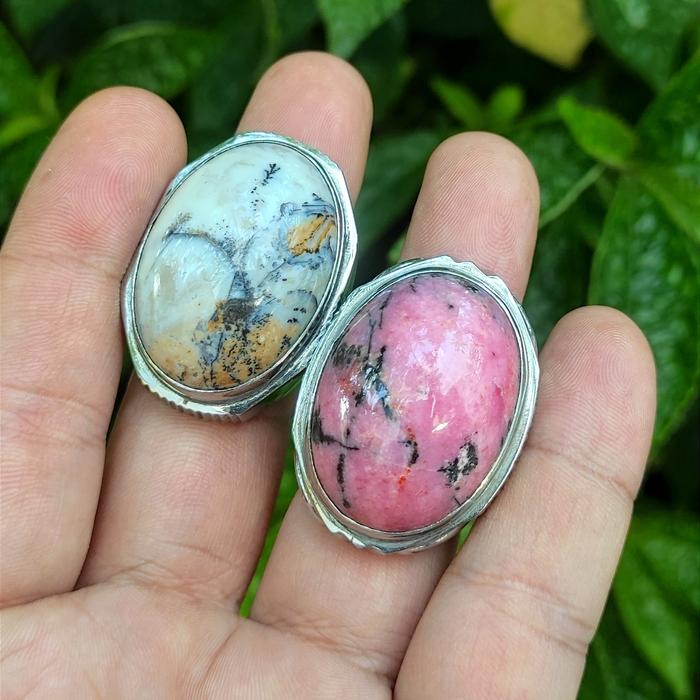 Batu Cincin Red Borneo size jumbo + Bonus Borneo Telor asin