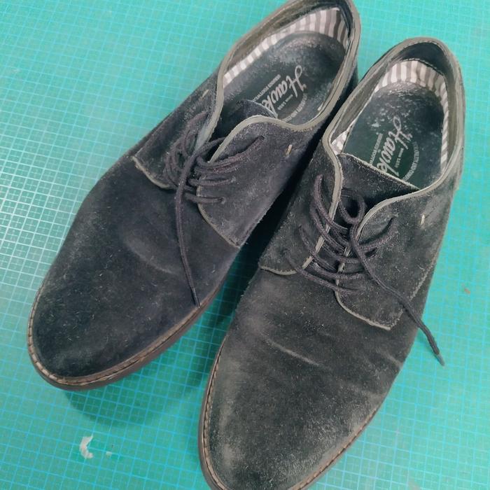 HAWKINS Hayes Plain Business Casual Shoes S/BLACK Size:43(Eur) 27.5cm