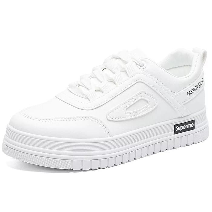 sepatu wanita sneakers korea termurah keren superme fashion varian