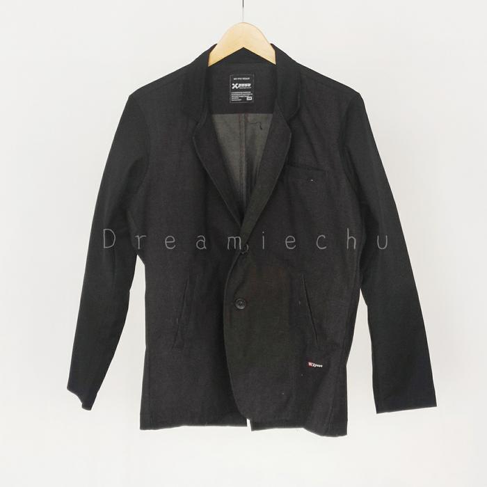 Preloved Blazer Formal Kantor Xpose hitam unisex