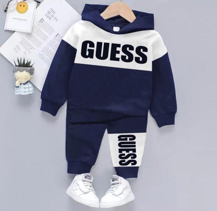 SETELAN HOODIE ANAK LAKI LAKI MODEL GUESS UMUR ANAK 1-5 TAHUN