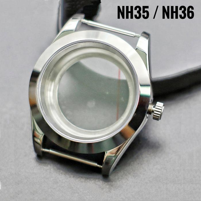 Case NH35 / NH36 Housing Jam Tangan 39mm Kaca Sapphire