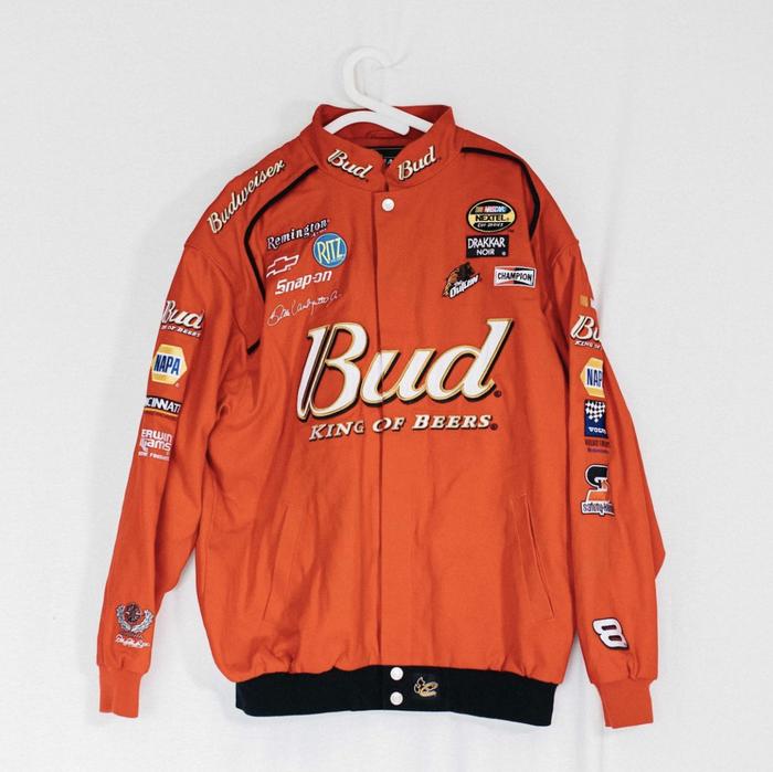 Nascar dale Earnhardt Jr Budweiser Racing Jacket Chase Authentics