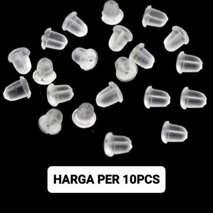 Penutup Anting / Tutup anting Anak / bayi / dewasa karet / giwang