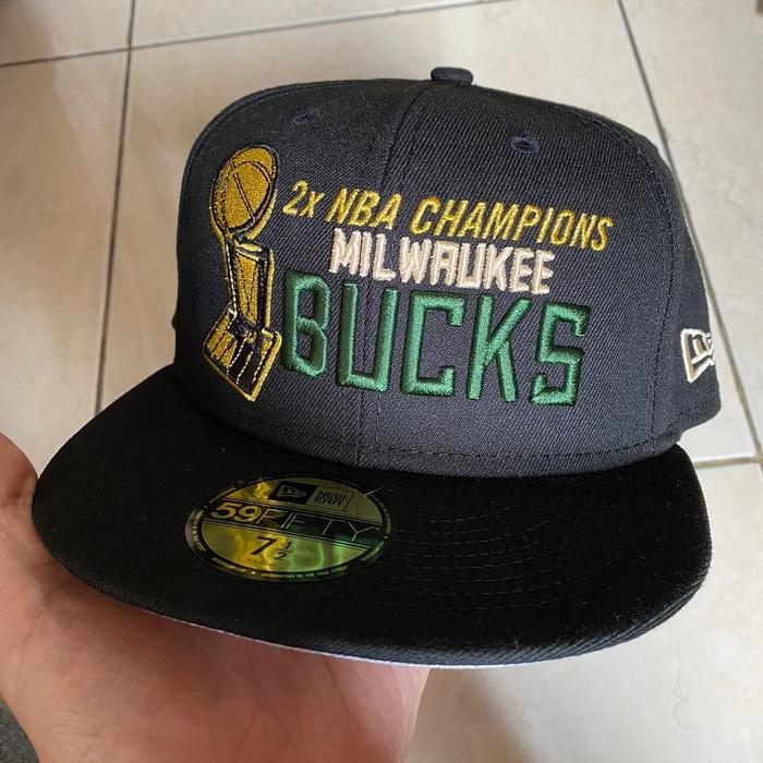 new era cap Milwaukee bucks Champion