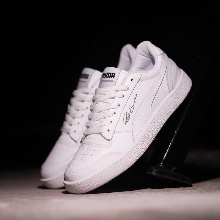 Sepatu Sneaker Pria sepatu Ralph Sampson Full White Sepatu PremiumBNIB